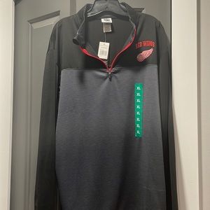 NHL licensed Detroit Red Wings quarter zip